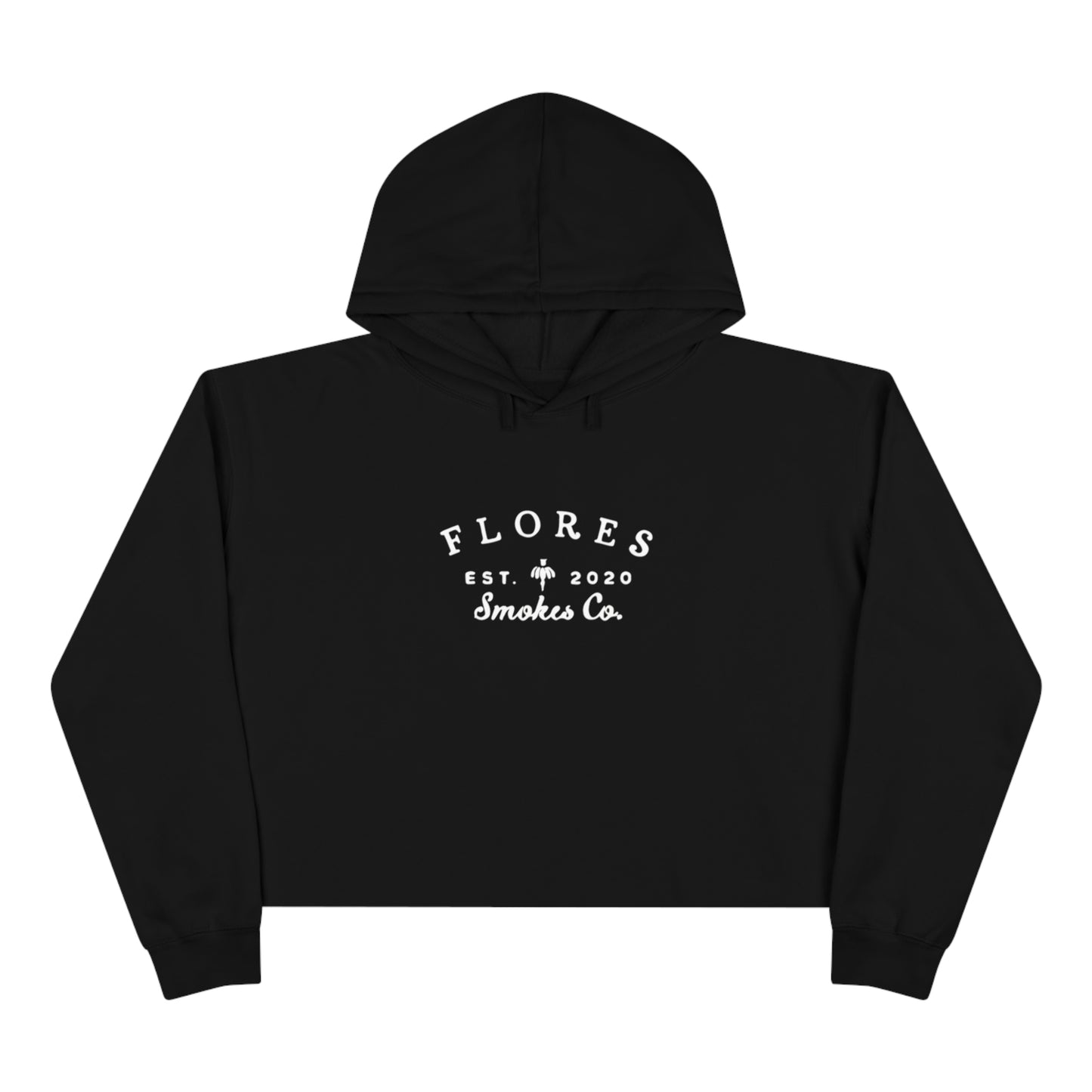 Flores Smokes Co. Crop Hoodie
