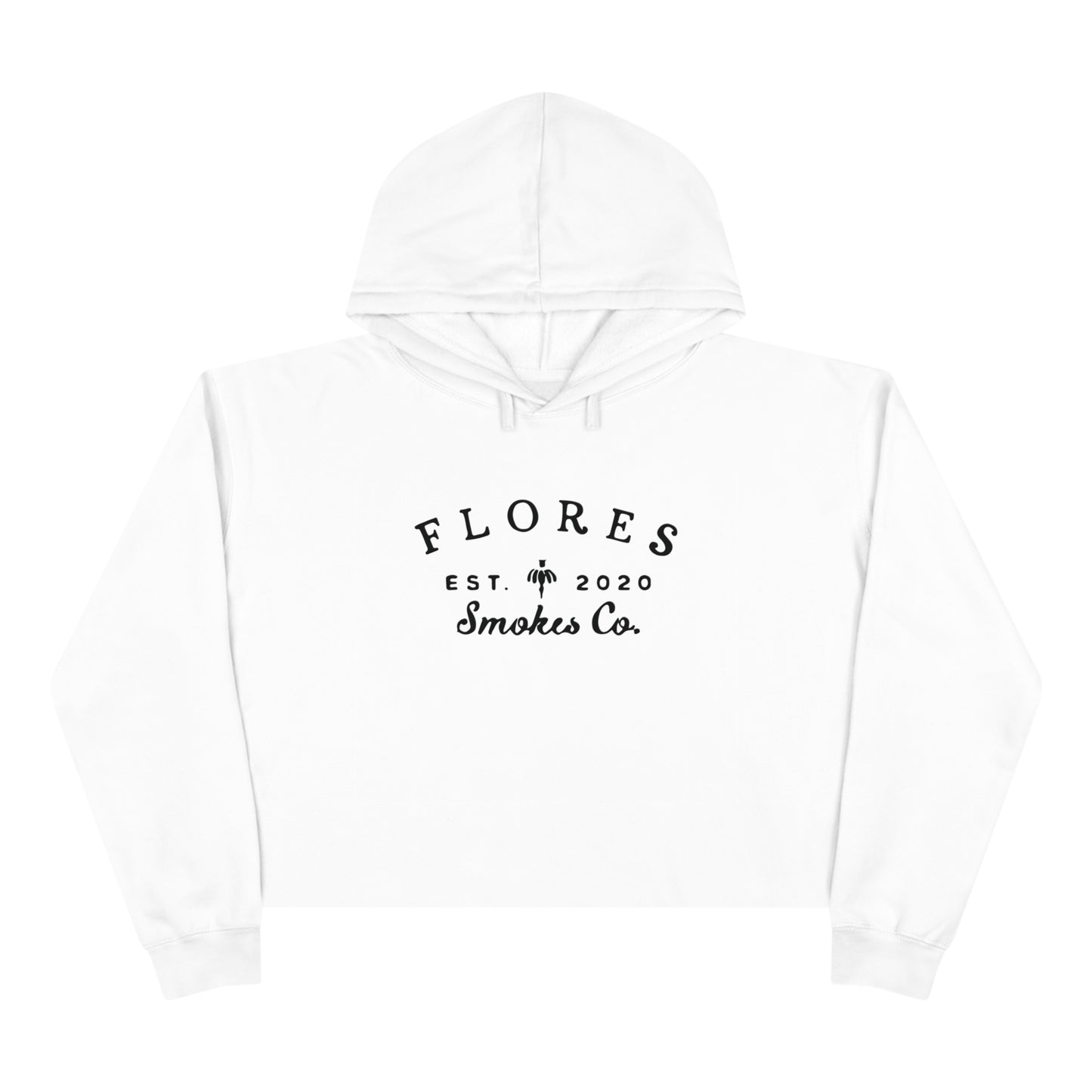 Flores Smokes Co. Crop Hoodie