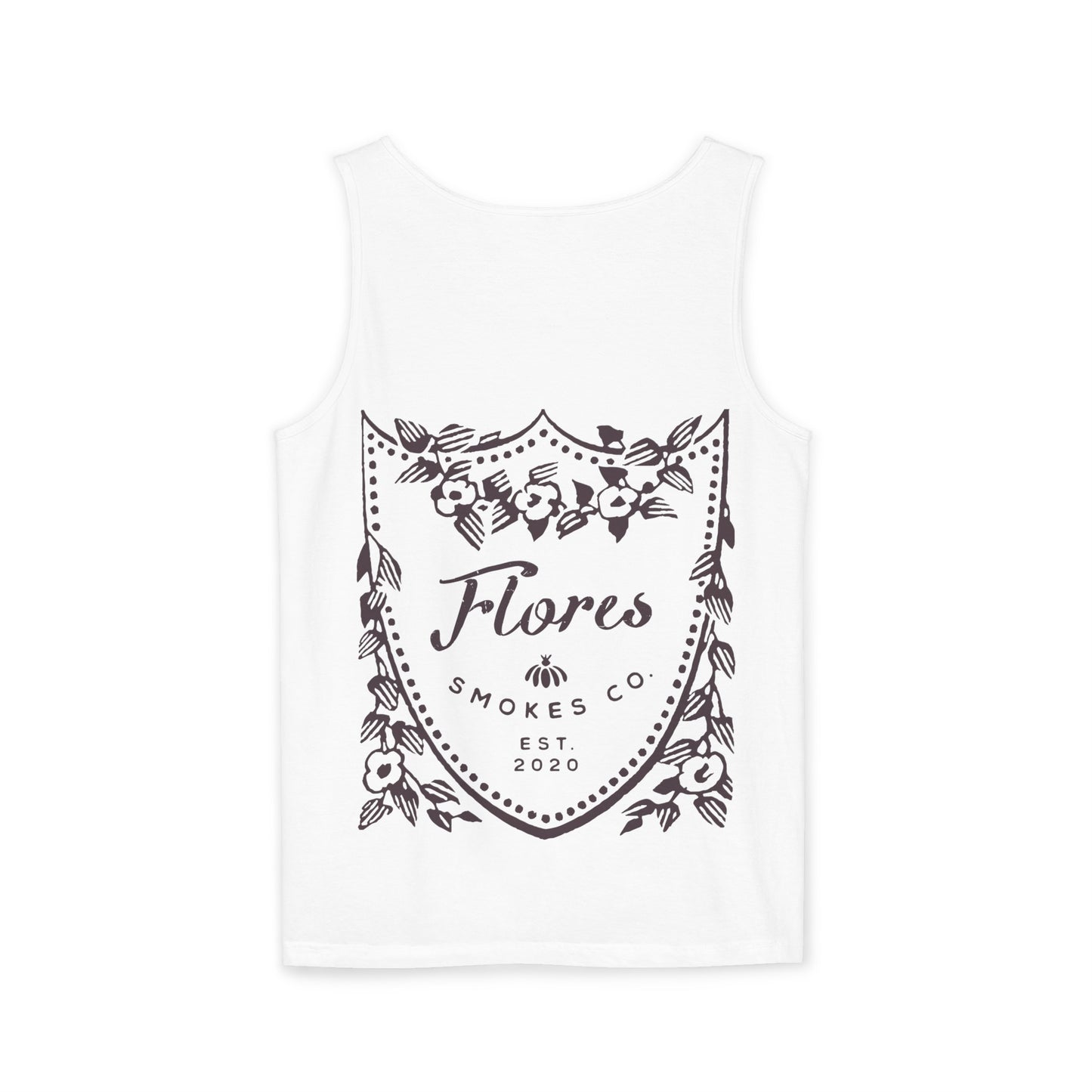 Flores Smokes Co. Tank Top - White