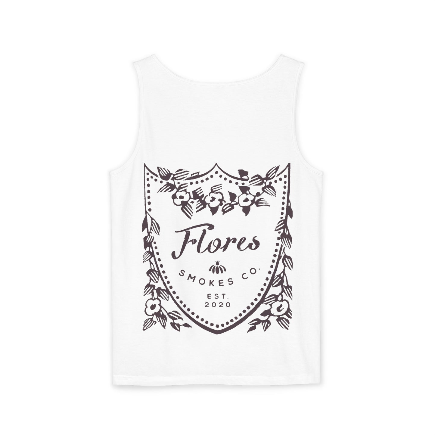 Flores Smokes Co. Tank Top - White