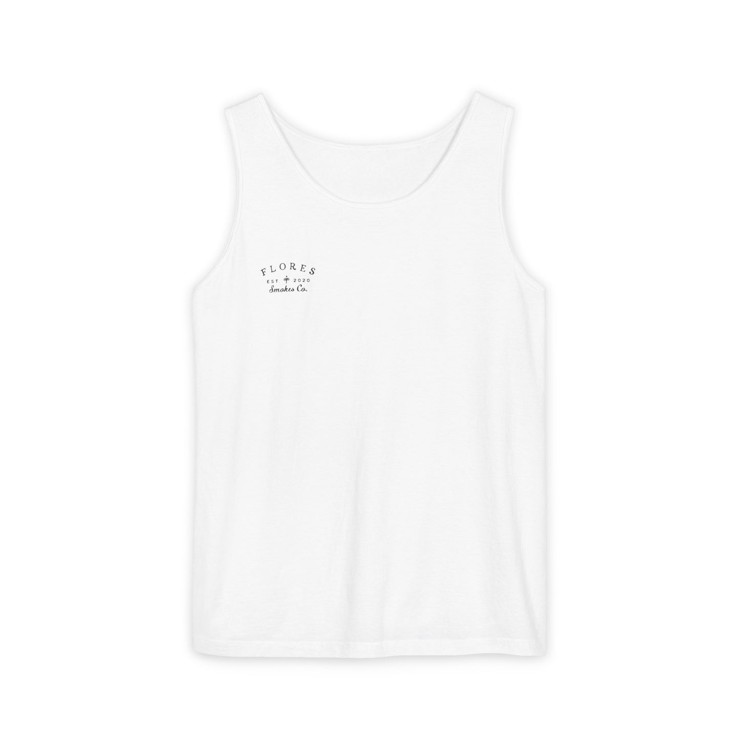 Flores Smokes Co. Tank Top - White